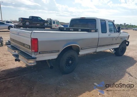 1995 Ford F250 из США, поврежденный, VIN 1FTHX25F3SKB66415